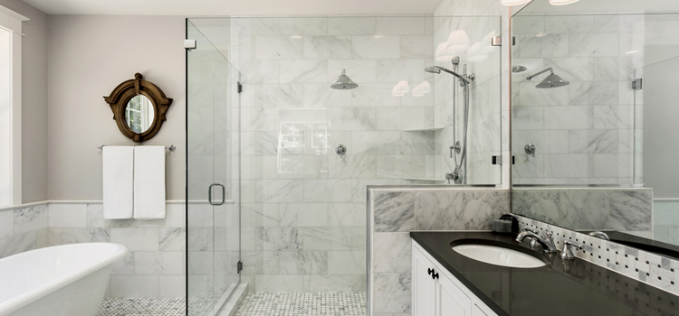 bathroom shower door installation in National City