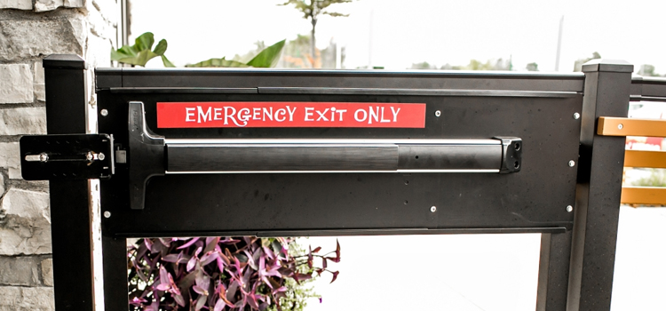 emergency push bar installation in National City